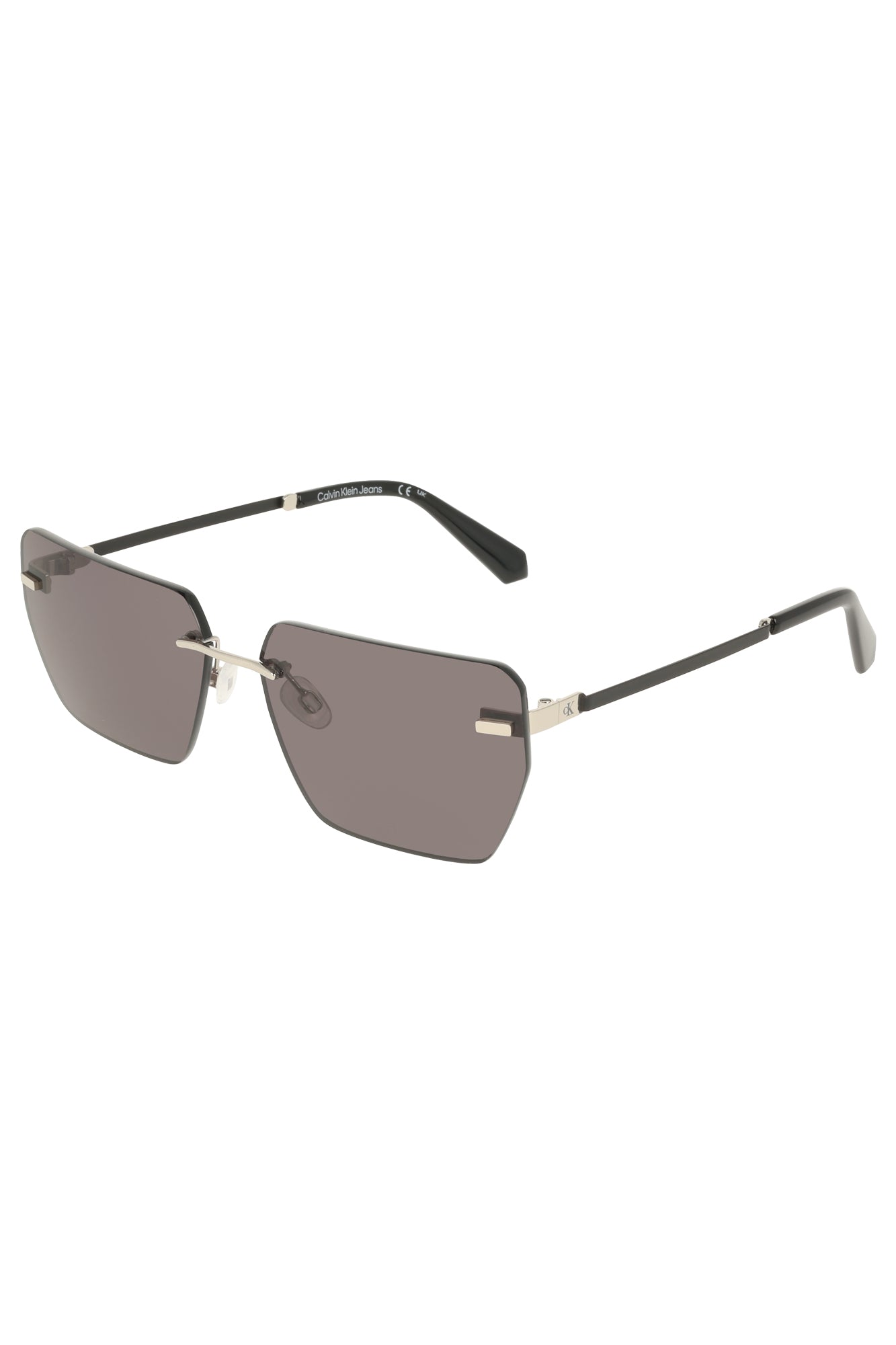 CALVIN KLEIN Men Sunglasses - Silver