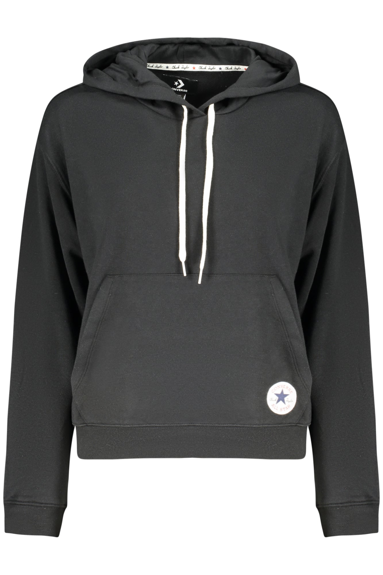 CONVERSE Women Hoodie - Black