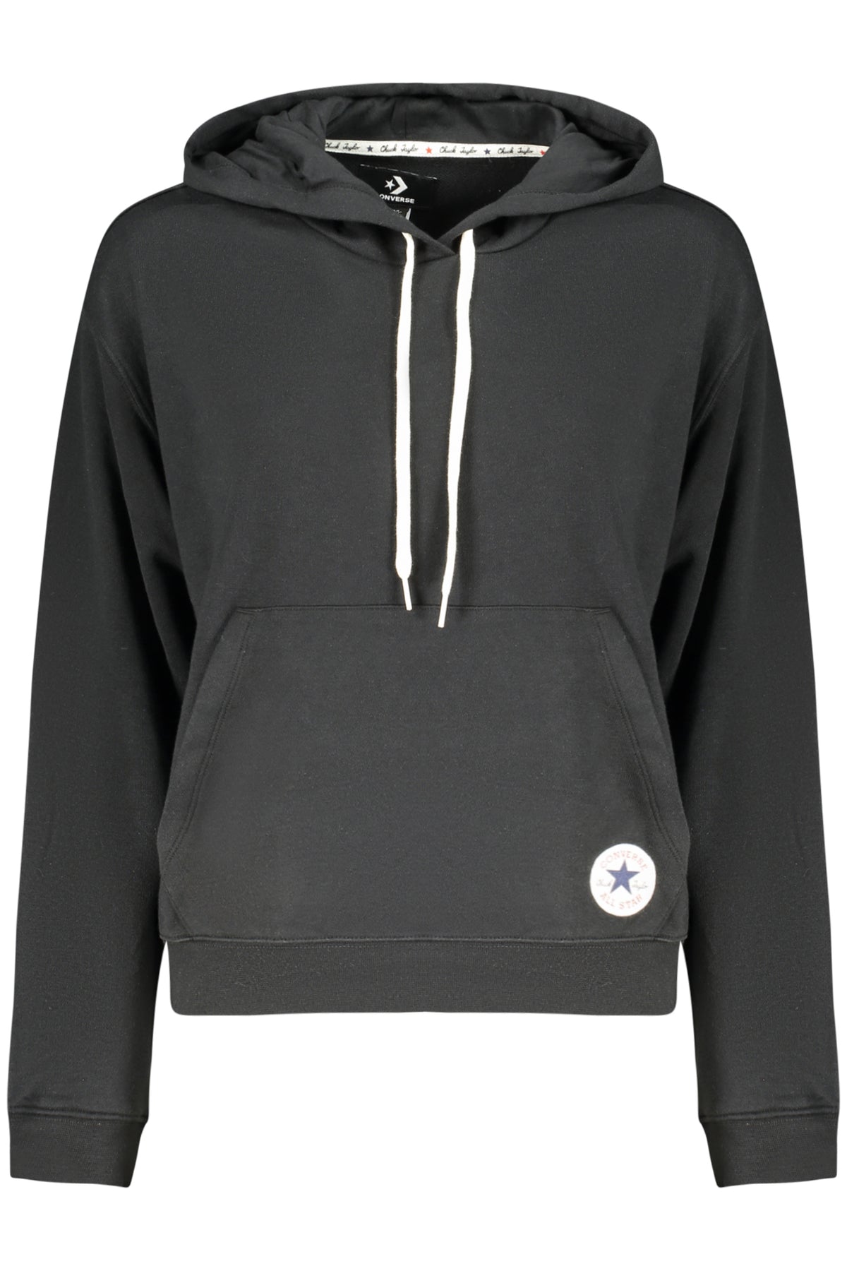 CONVERSE Women Hoodie - Black