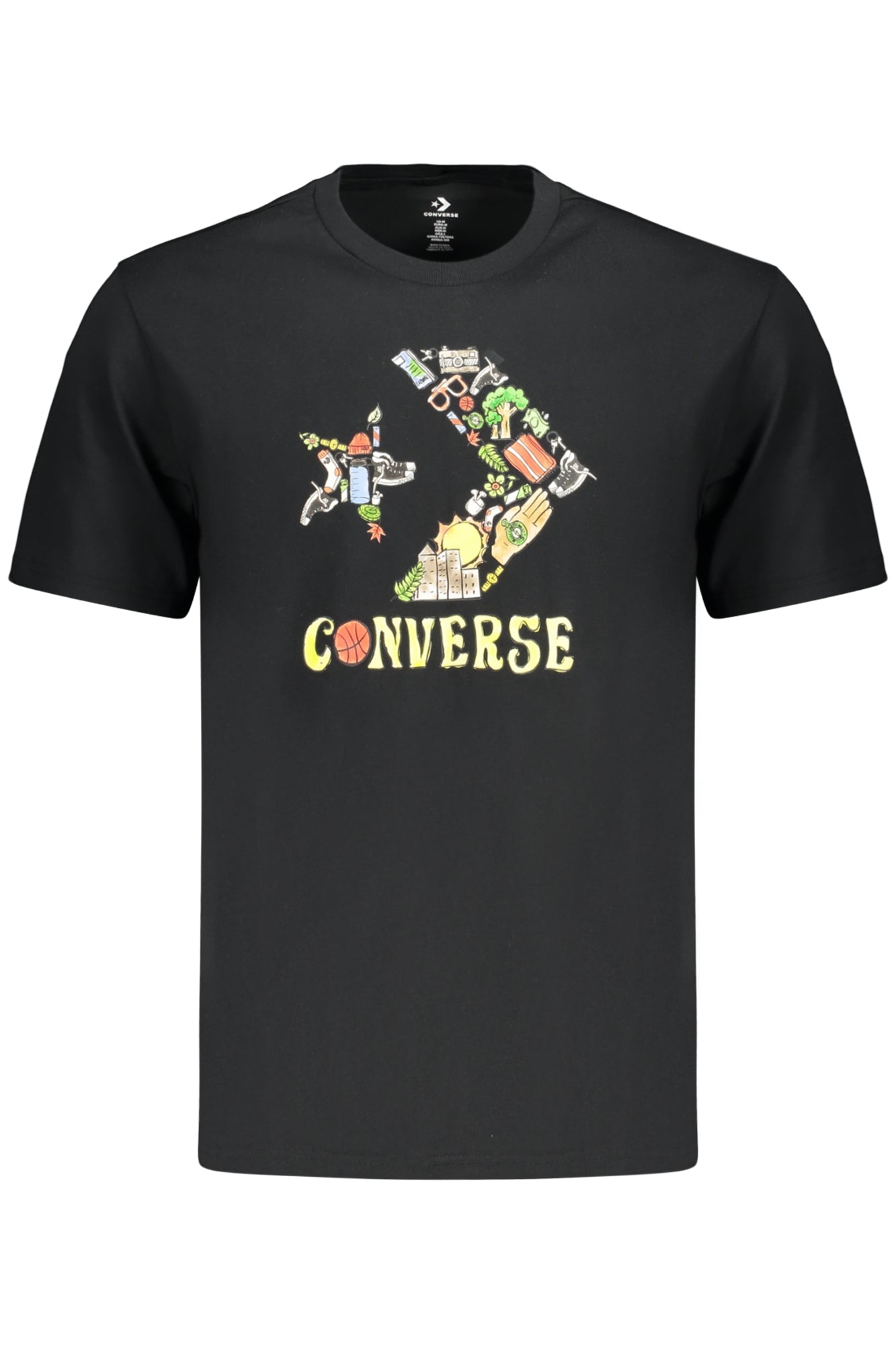 CONVERSE Men T-Shirt - Black