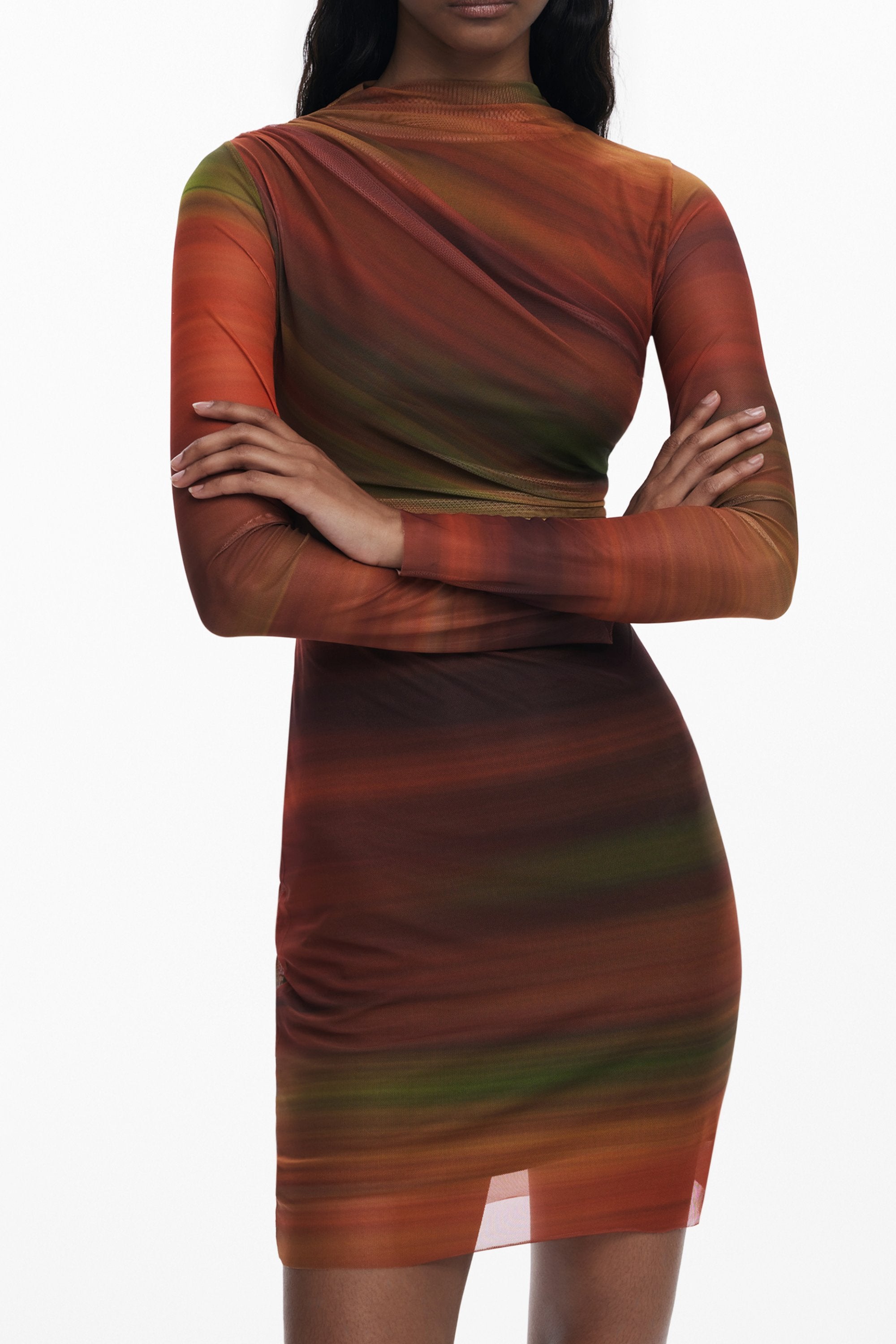 DESIGUAL Women Dress - Orange