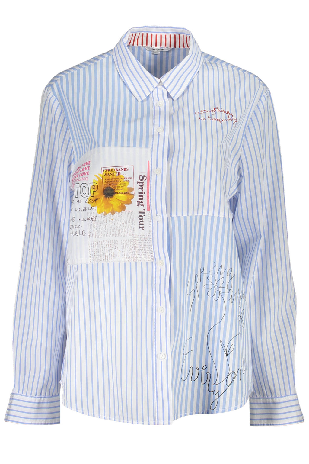 DESIGUAL Women Shirt - Light Blue