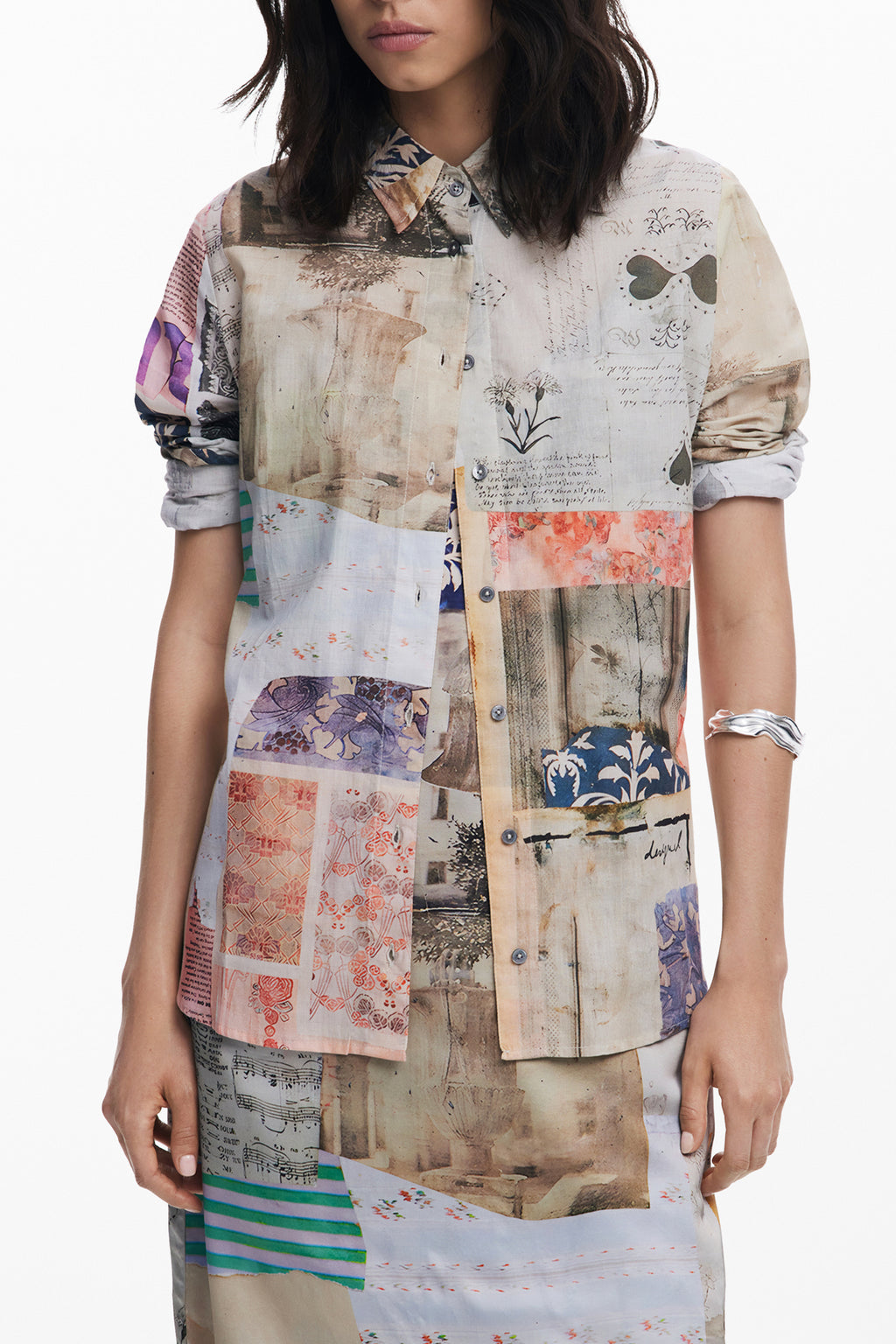 DESIGUAL Women Shirt - Beige