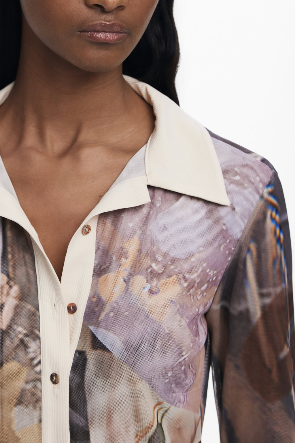 DESIGUAL Women Shirt - Beige