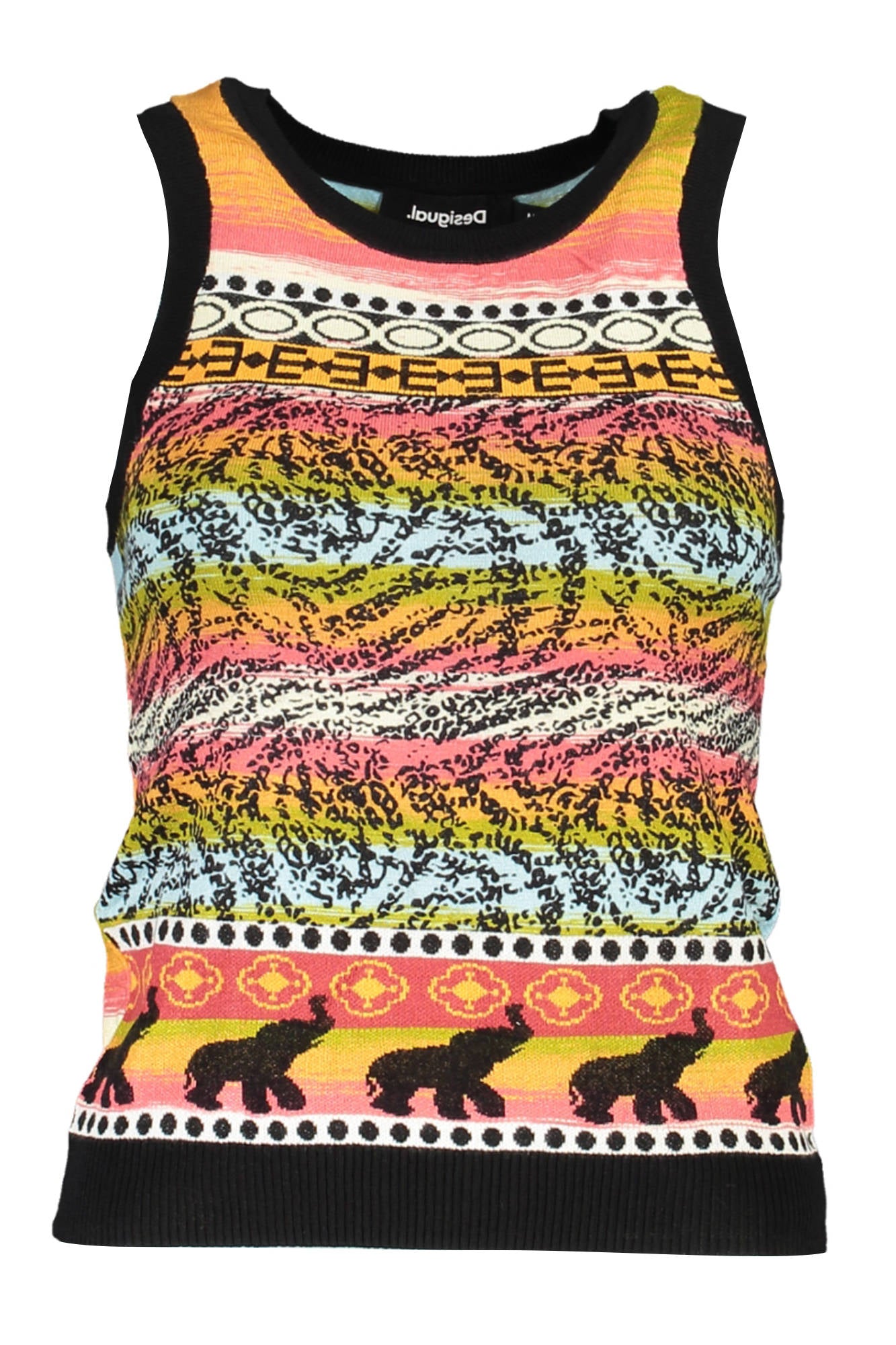 DESIGUAL Women T-Shirt - Black