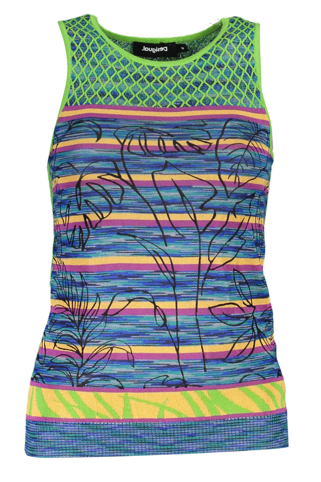 DESIGUAL Women T-Shirt - Green