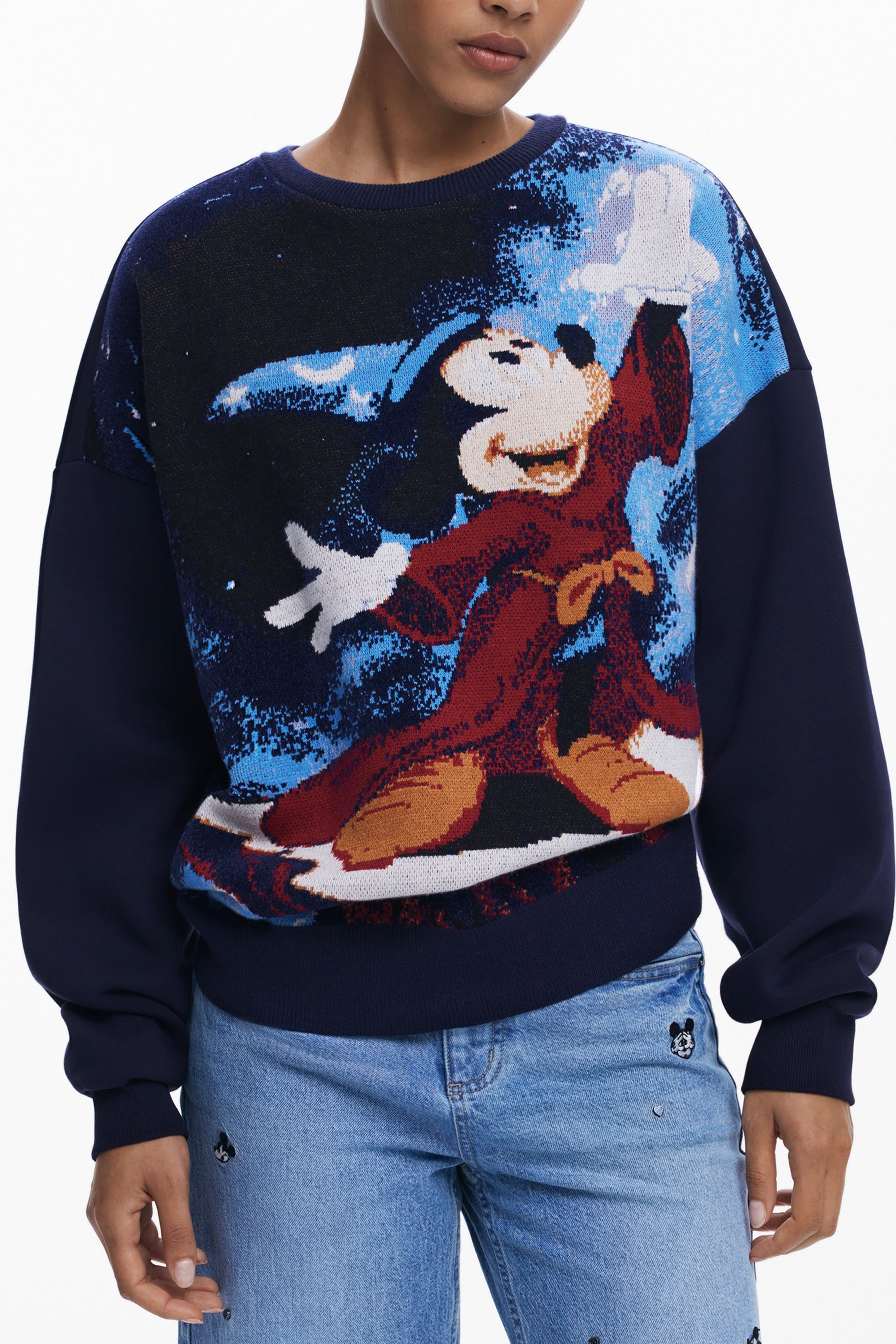 DESIGUAL Women Hoodie - Blue