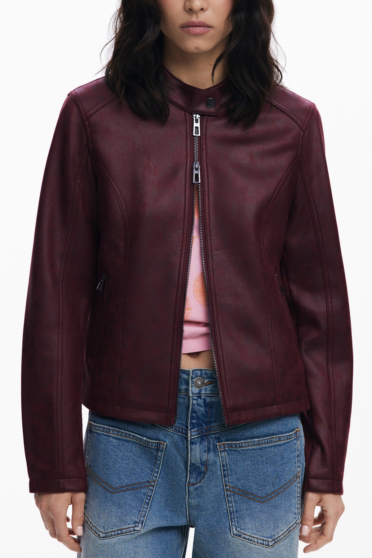 DESIGUAL Women Jacket - Red