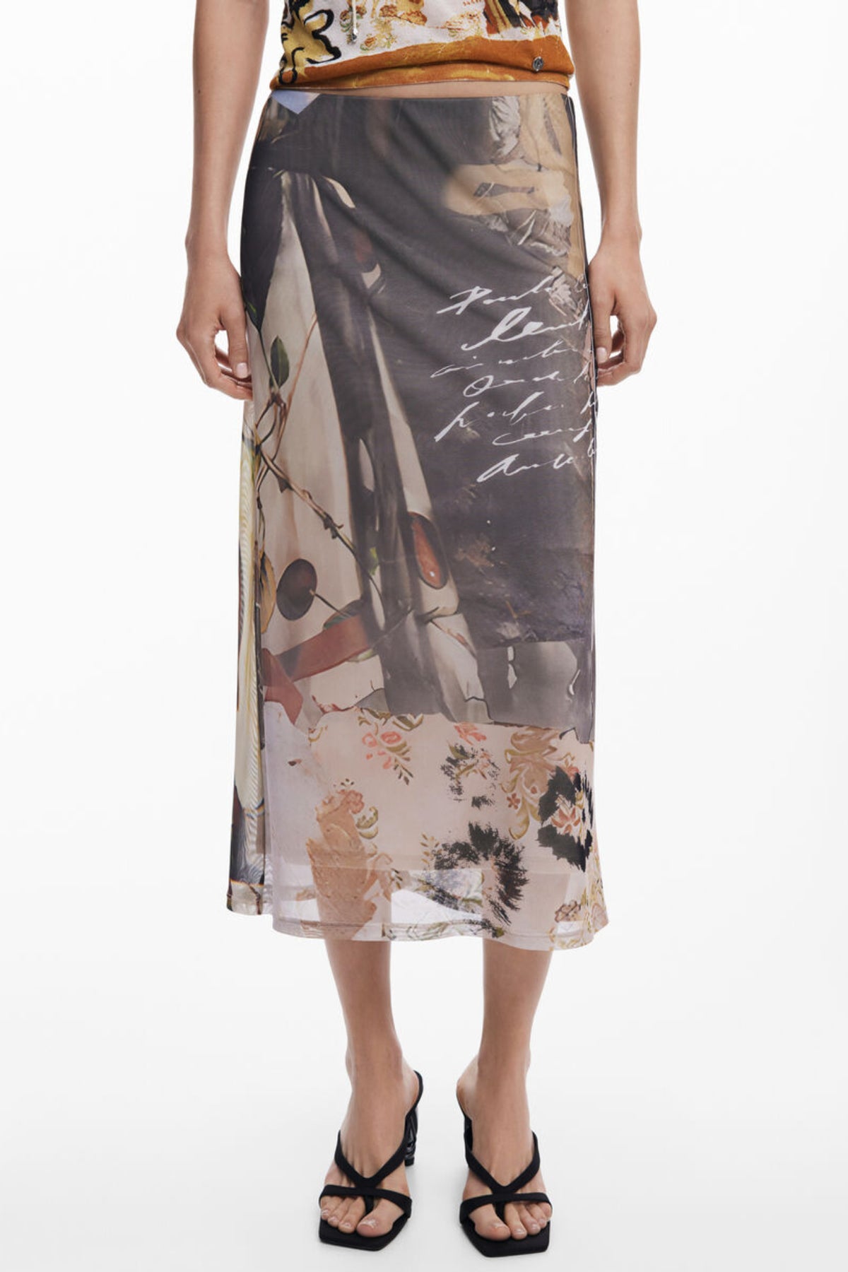 DESIGUAL Women Skirt - Beige