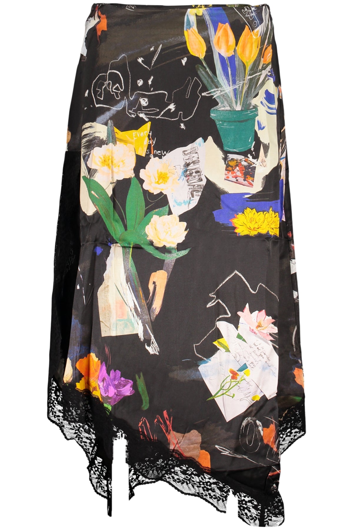 DESIGUAL Women Skirt - Black