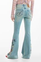 DESIGUAL Women Jeans - Light Blue