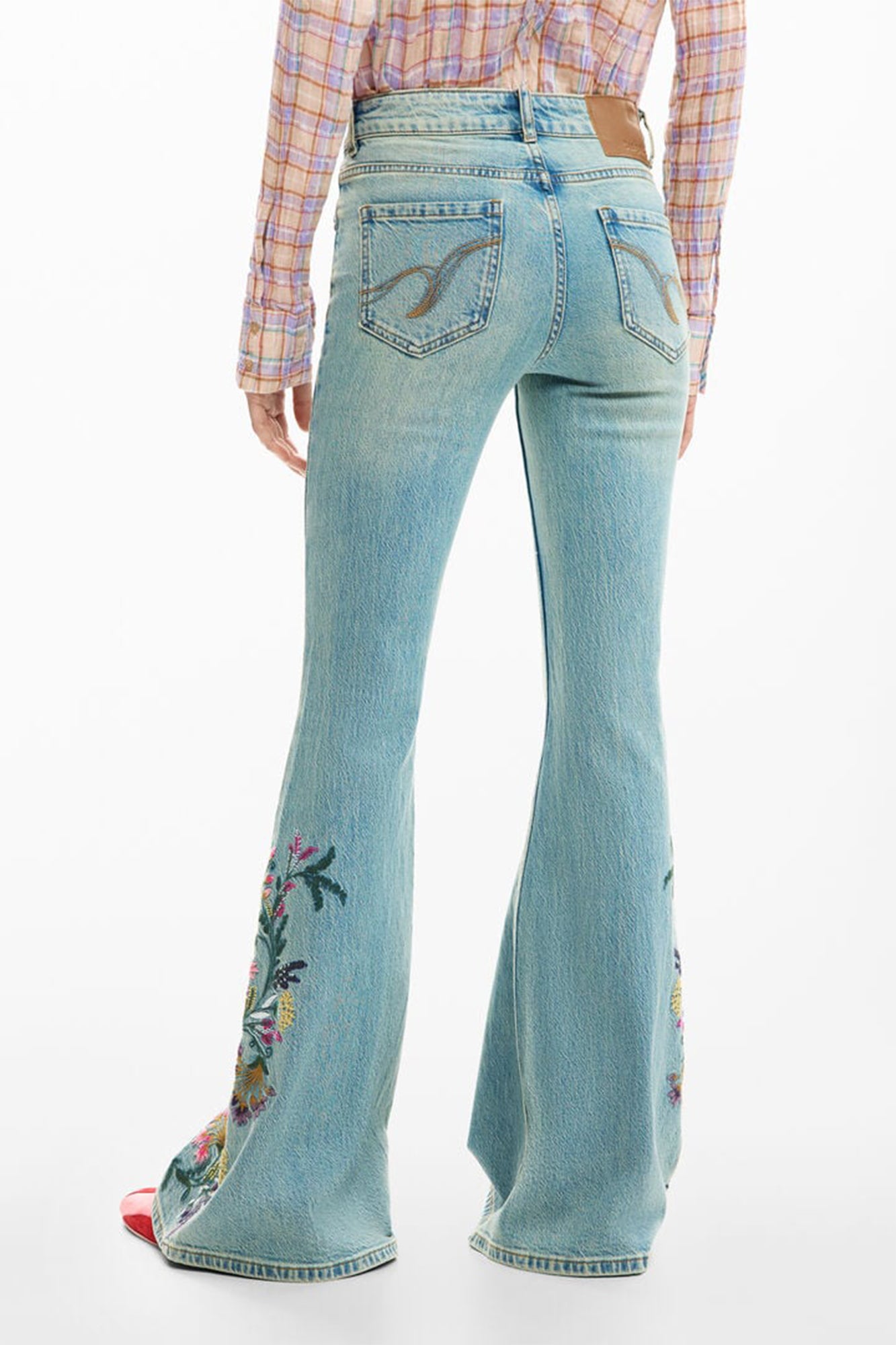 DESIGUAL Women Jeans - Light Blue