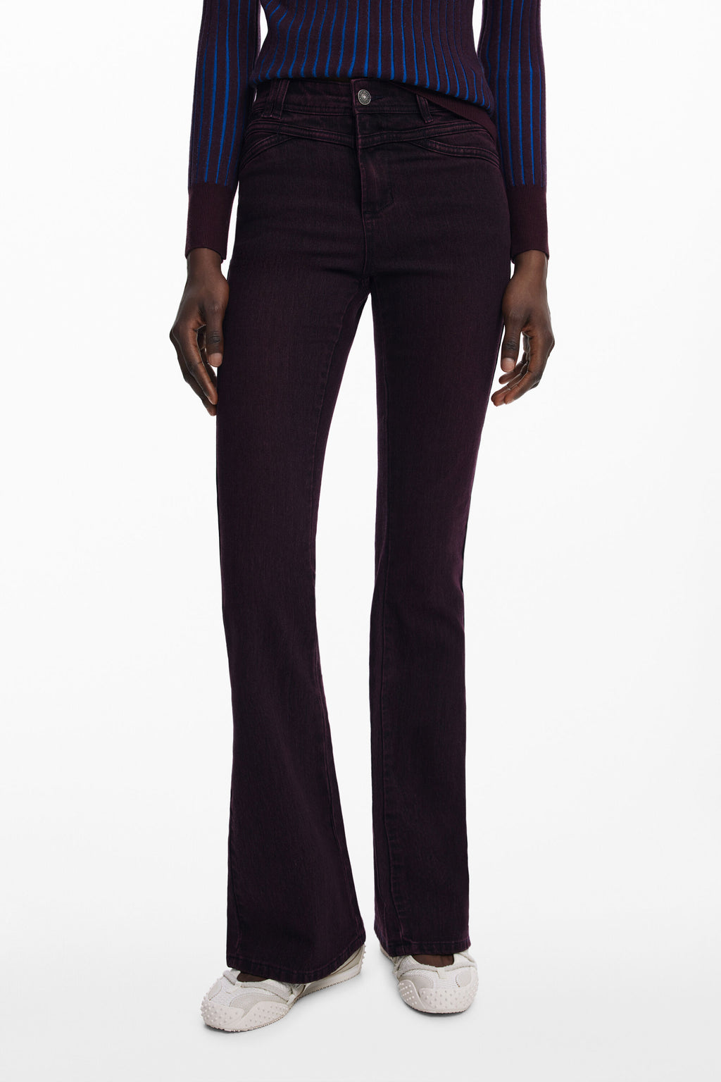 DESIGUAL Women Jeans - Purple