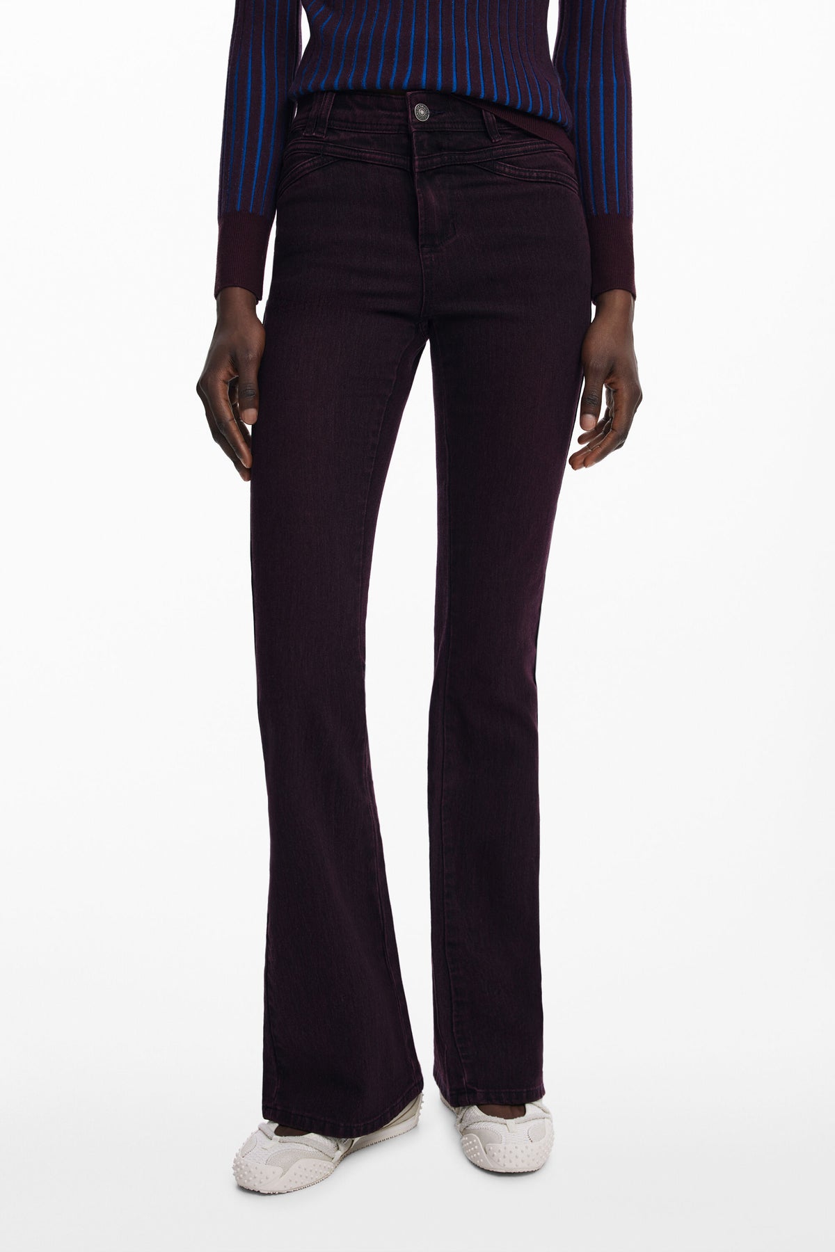 DESIGUAL Women Jeans - Purple