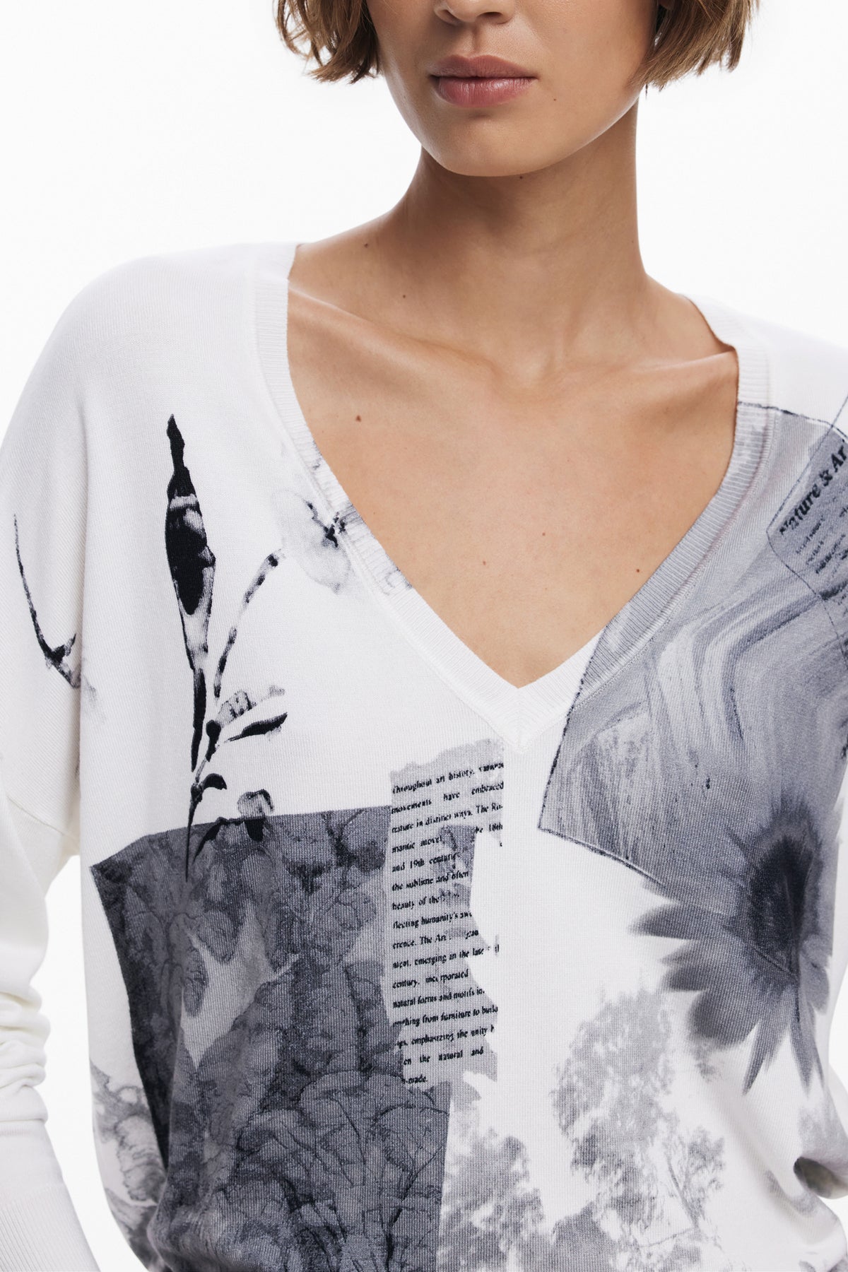 DESIGUAL Women Jumper - White