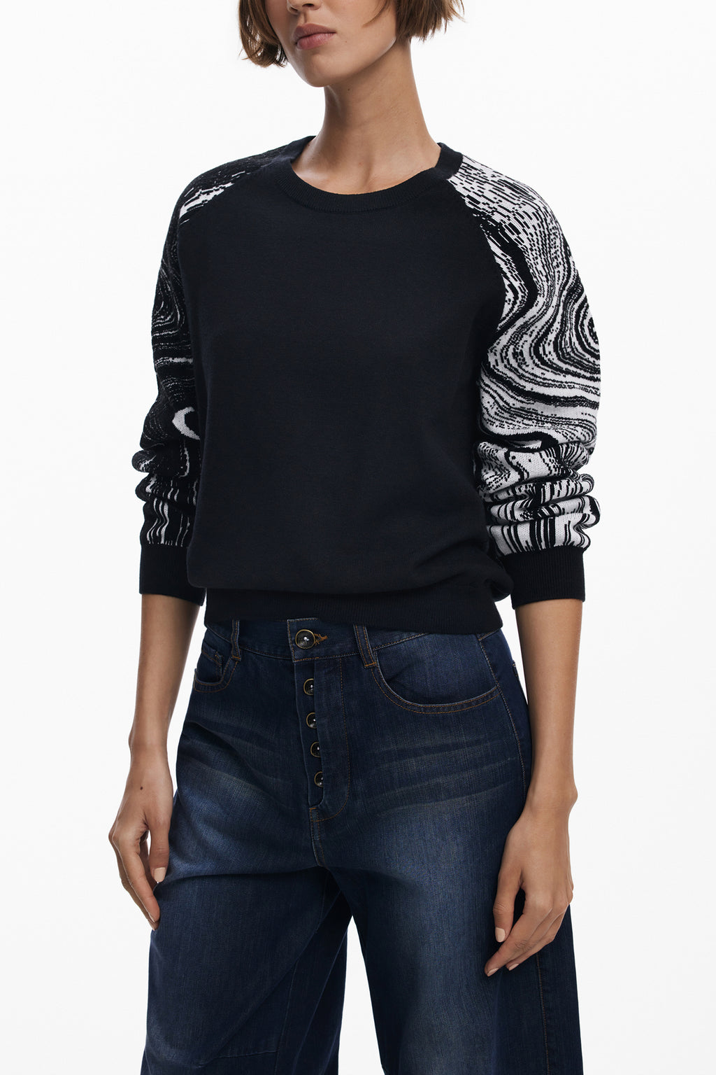DESIGUAL Women Jumper - Black