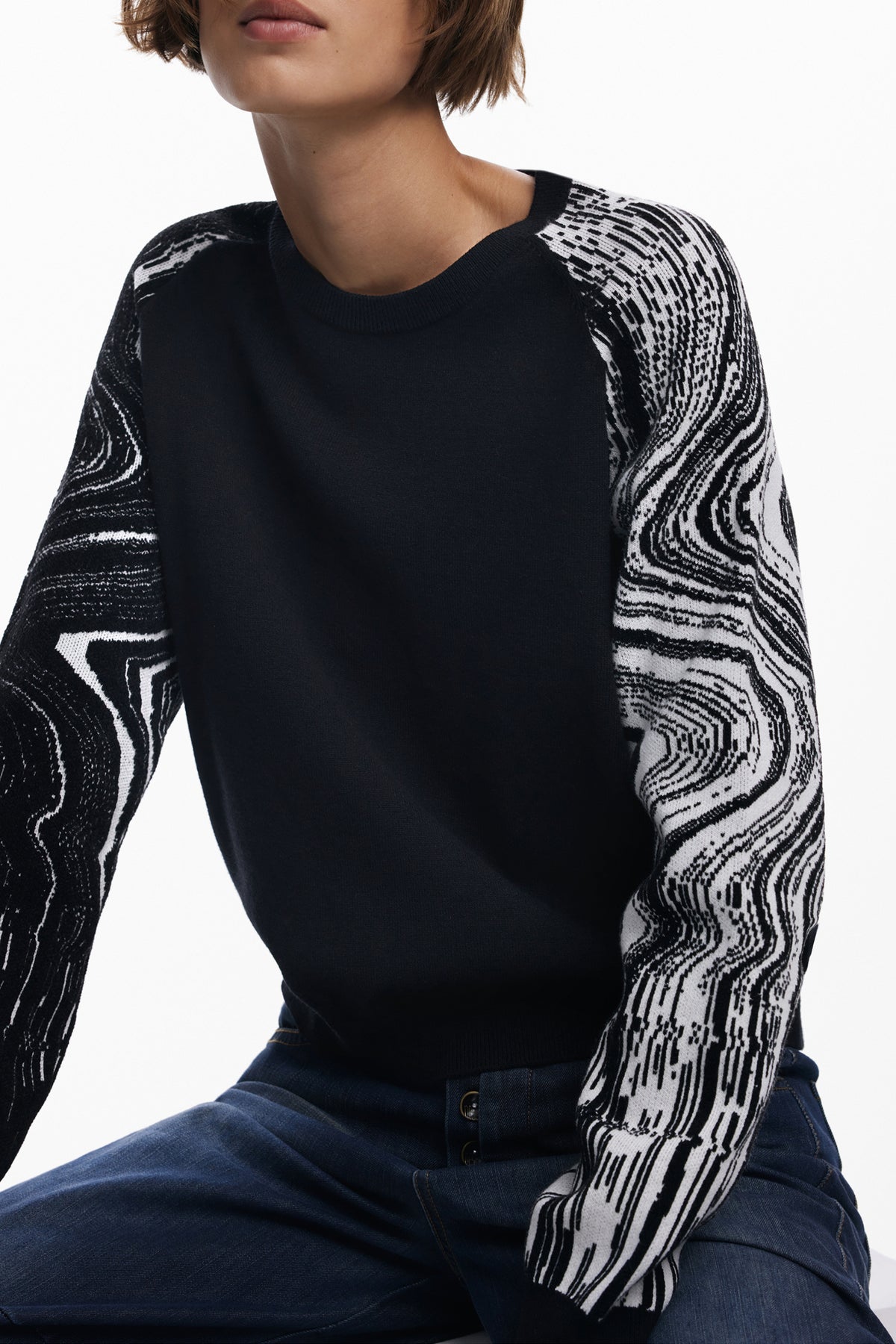 DESIGUAL Women Jumper - Black