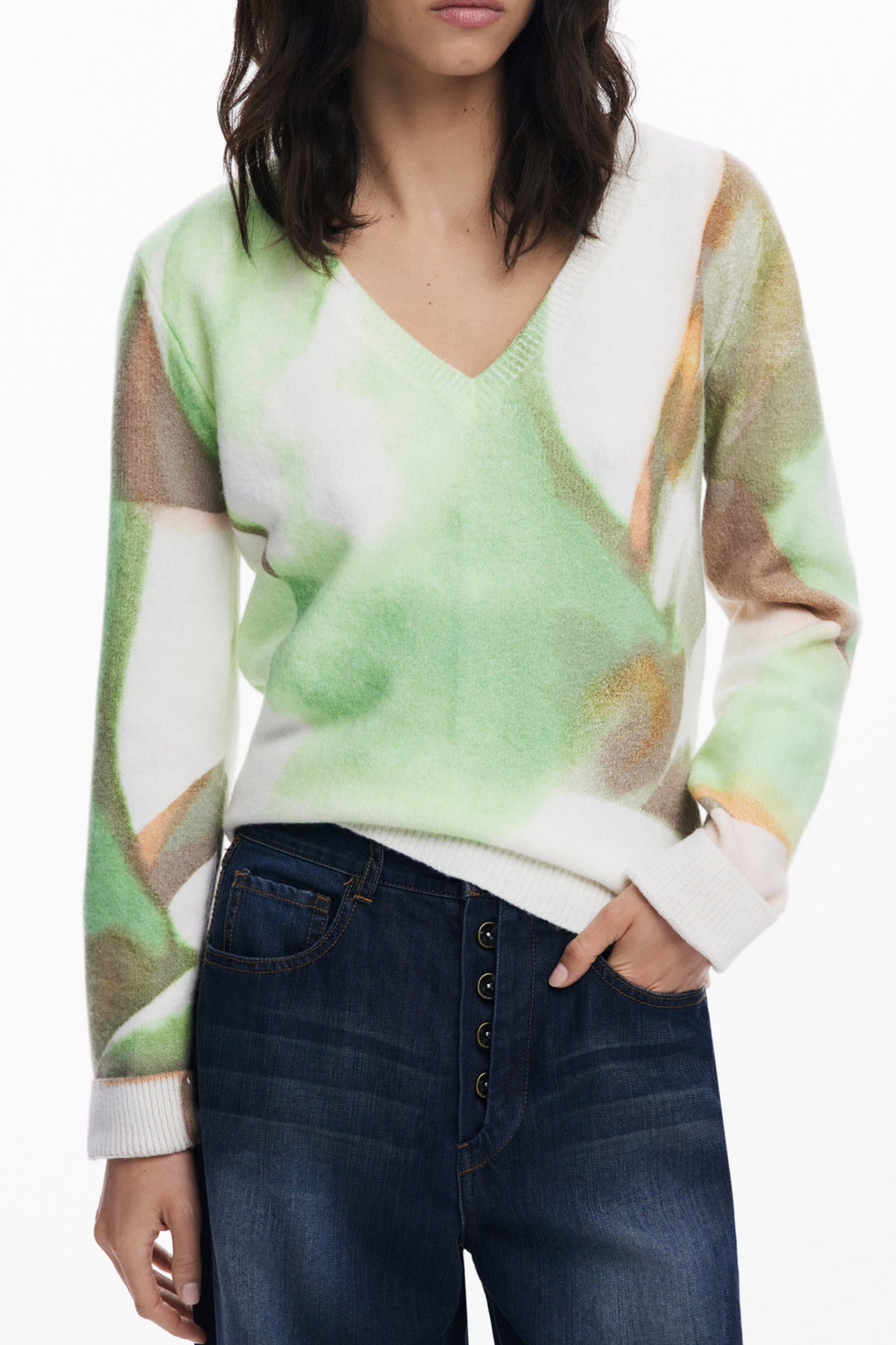 DESIGUAL Women Jumper - Green