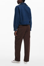DESIGUAL Women Trousers - Brown