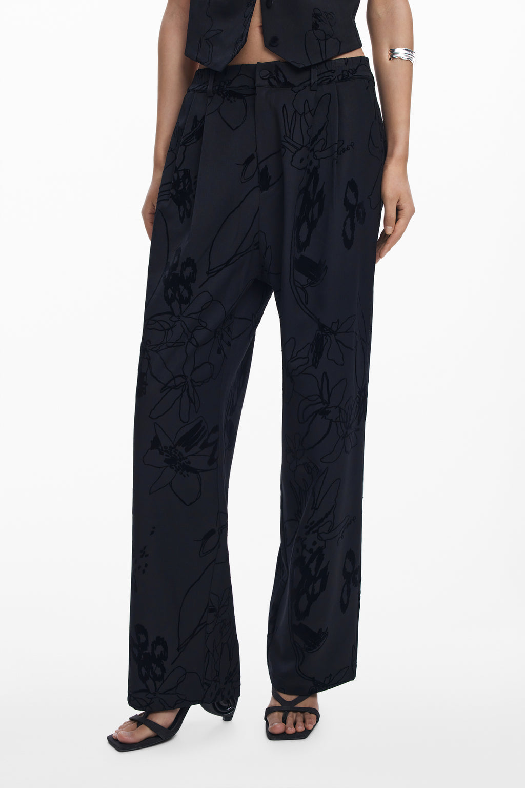 DESIGUAL Women Trousers - Black