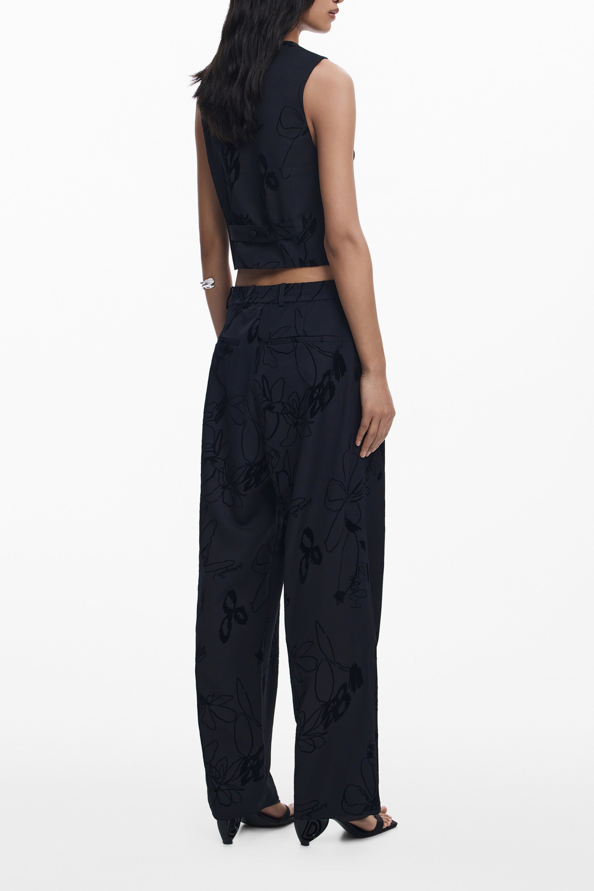 DESIGUAL Women Trousers - Black