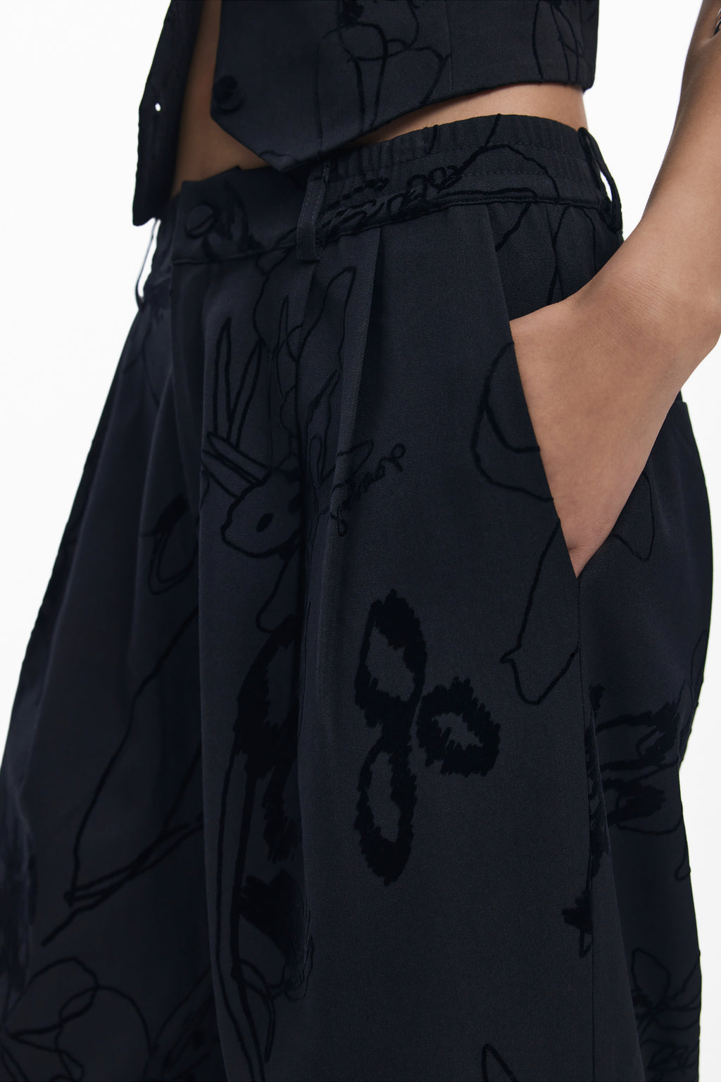 DESIGUAL Women Trousers - Black