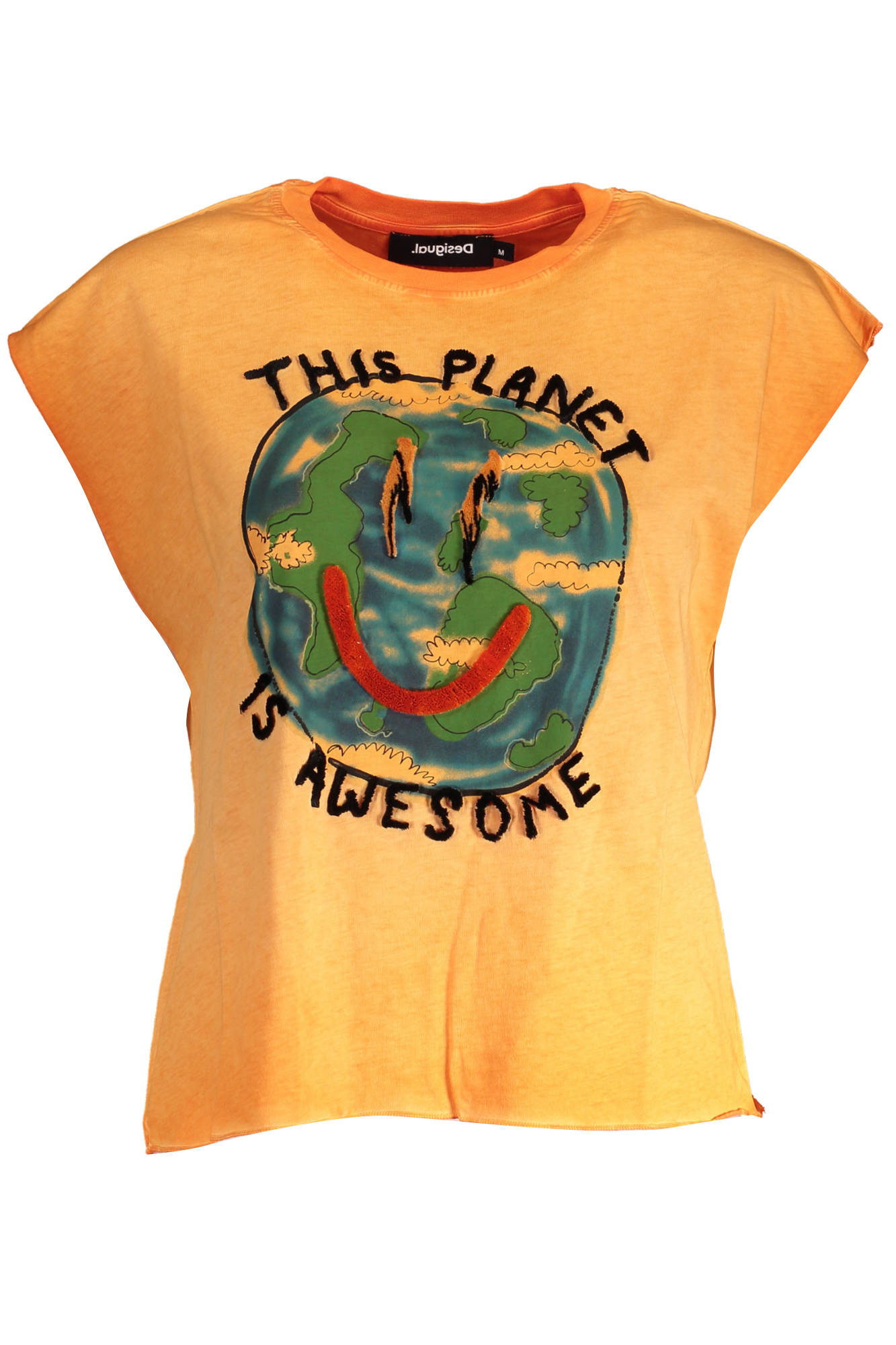 DESIGUAL Women T-Shirt - Orange