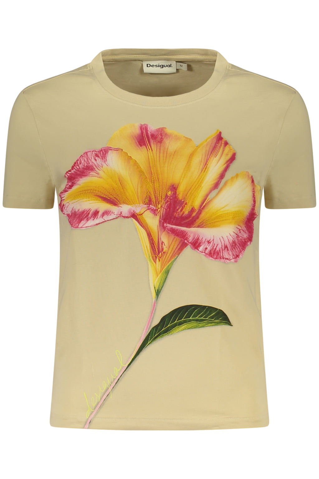 DESIGUAL Women T-Shirt - Beige