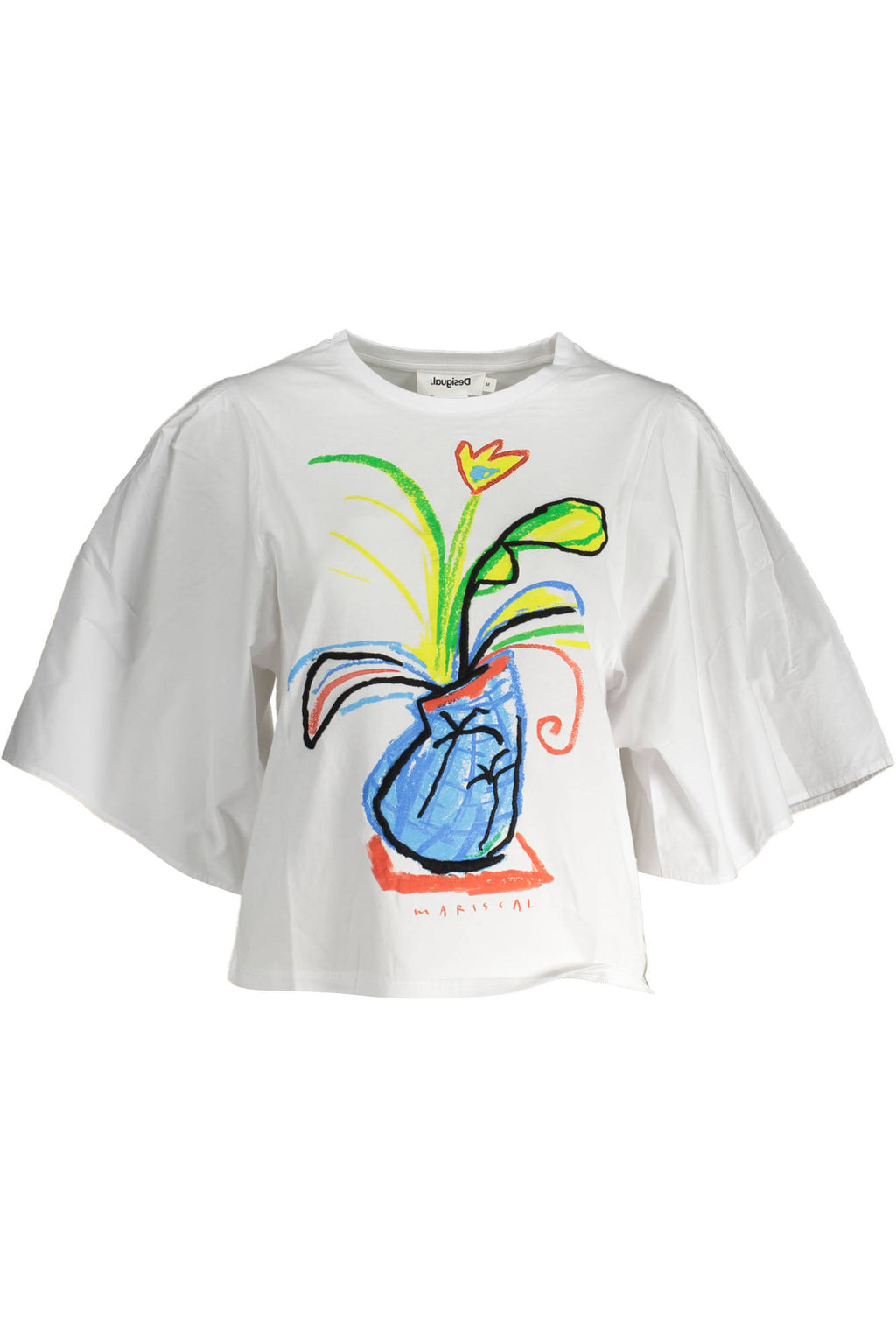 DESIGUAL Women T-Shirt - White
