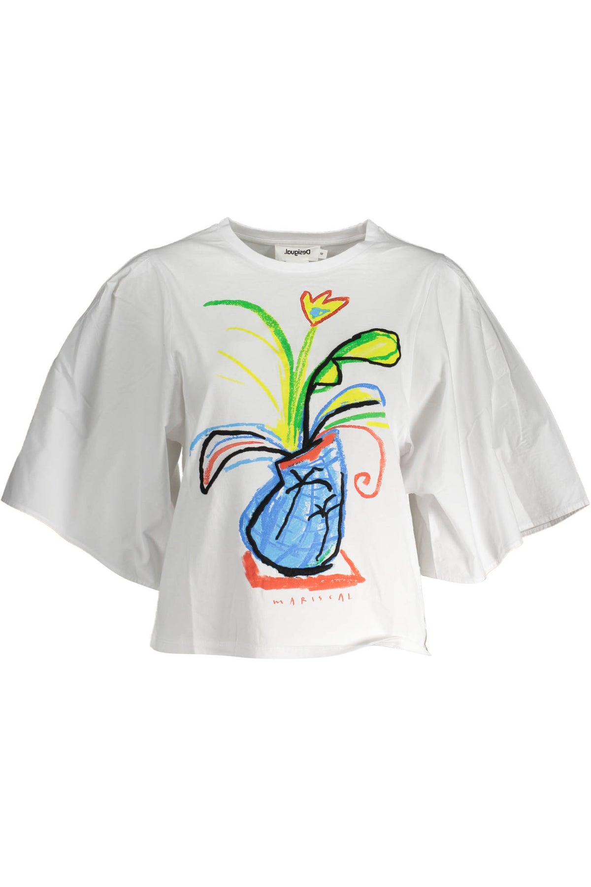 DESIGUAL Women T-Shirt - White