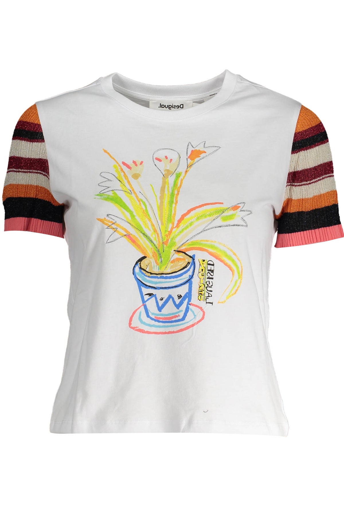 DESIGUAL Women T-Shirt - White