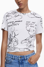 DESIGUAL Women T-Shirt - White