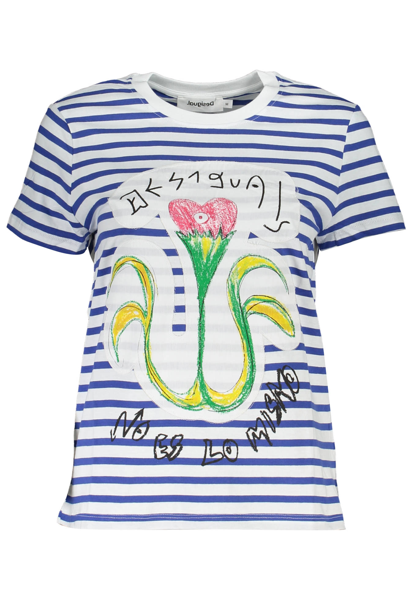 DESIGUAL Women T-Shirt - Blue