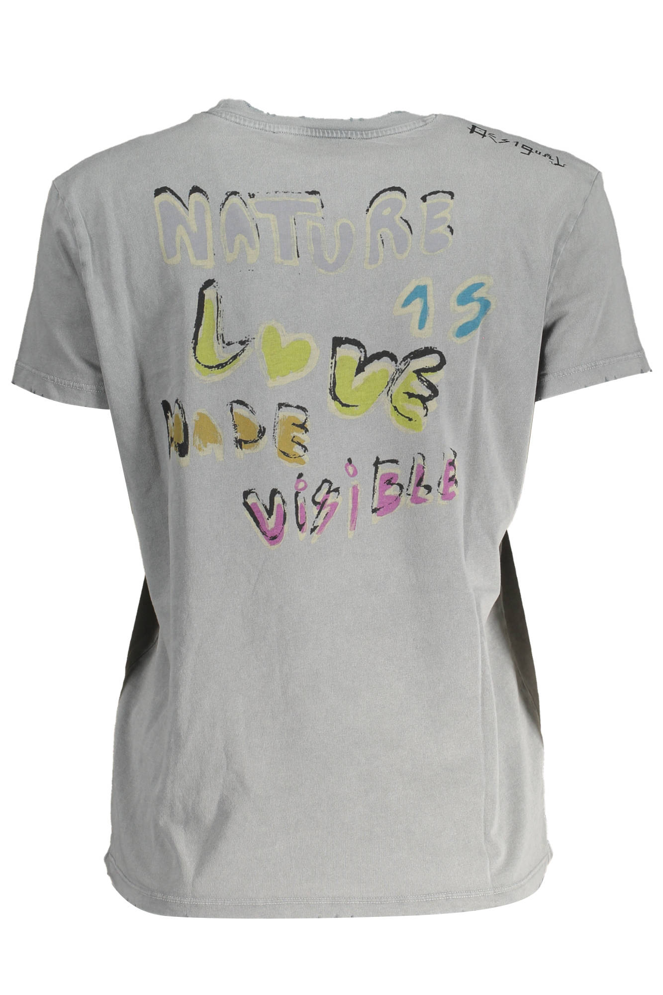 DESIGUAL Women T-Shirt - Grey