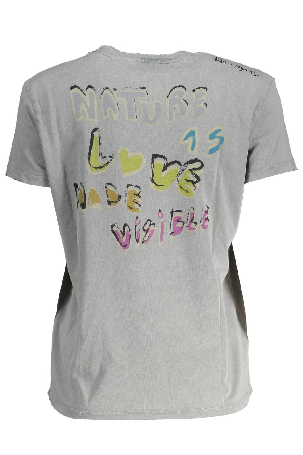 DESIGUAL Women T-Shirt - Grey