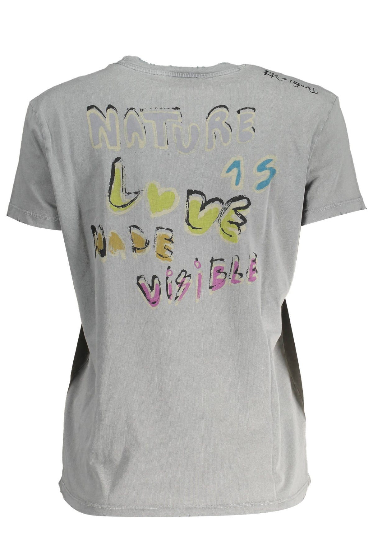 DESIGUAL Women T-Shirt - Grey