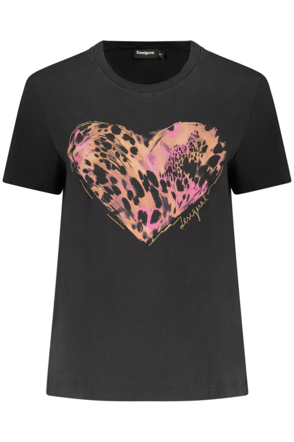 DESIGUAL Women T-Shirt - Black