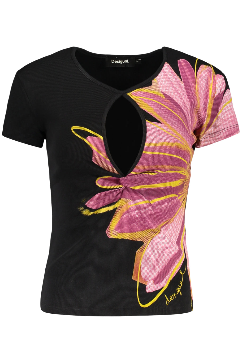 DESIGUAL Women T-Shirt - Black