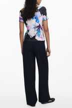 DESIGUAL Women T-Shirt - Black