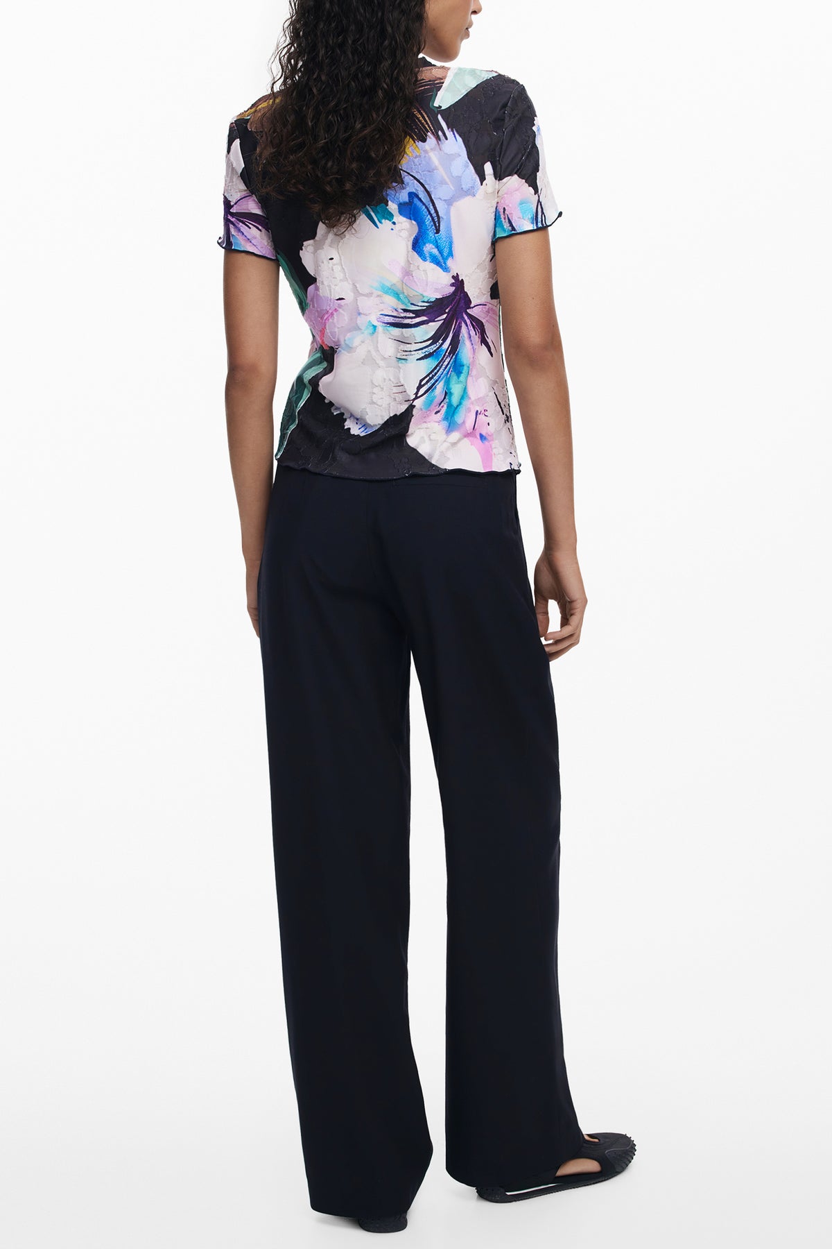 DESIGUAL Women T-Shirt - Black