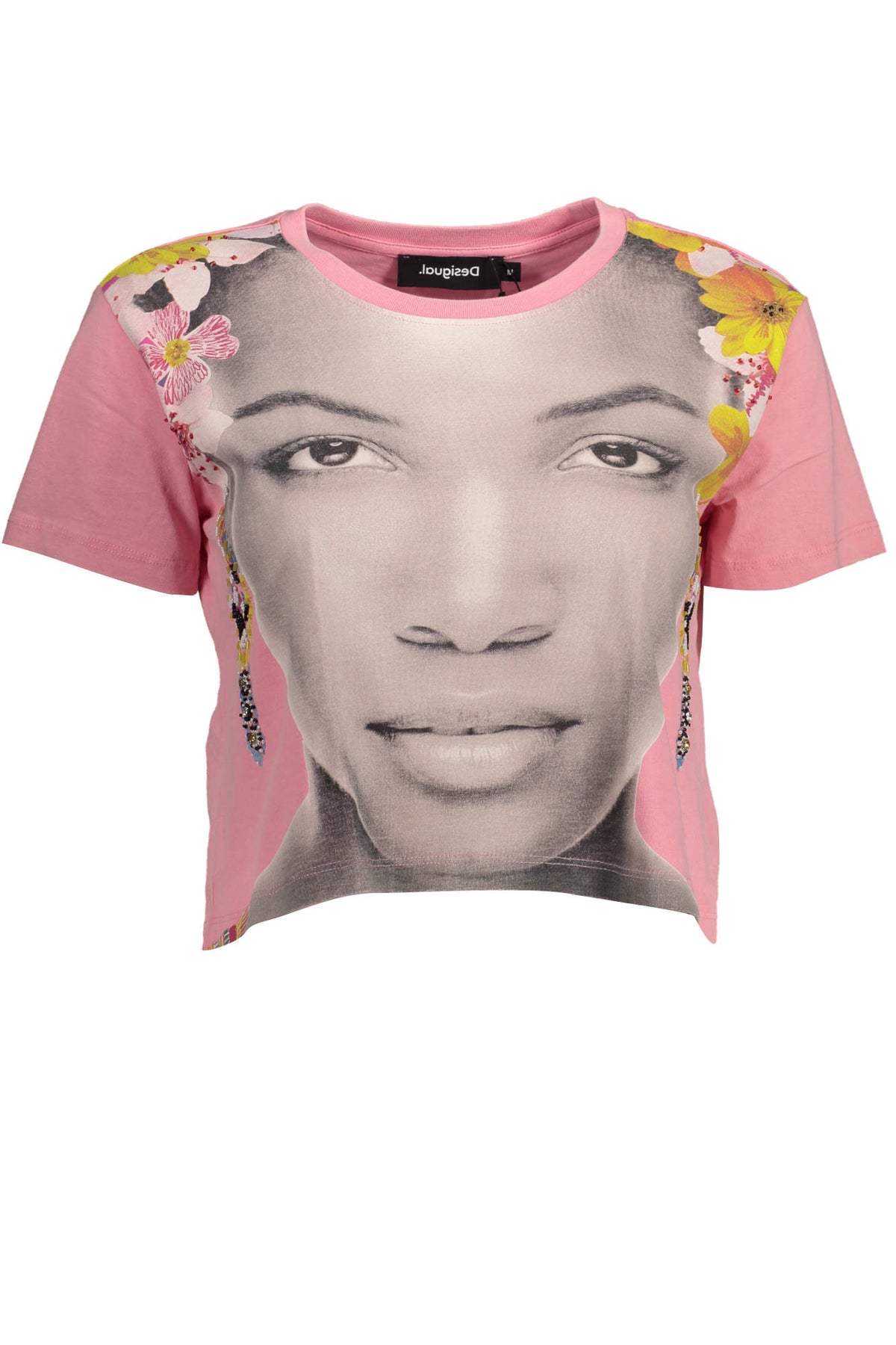 DESIGUAL Women T-Shirt - Pink