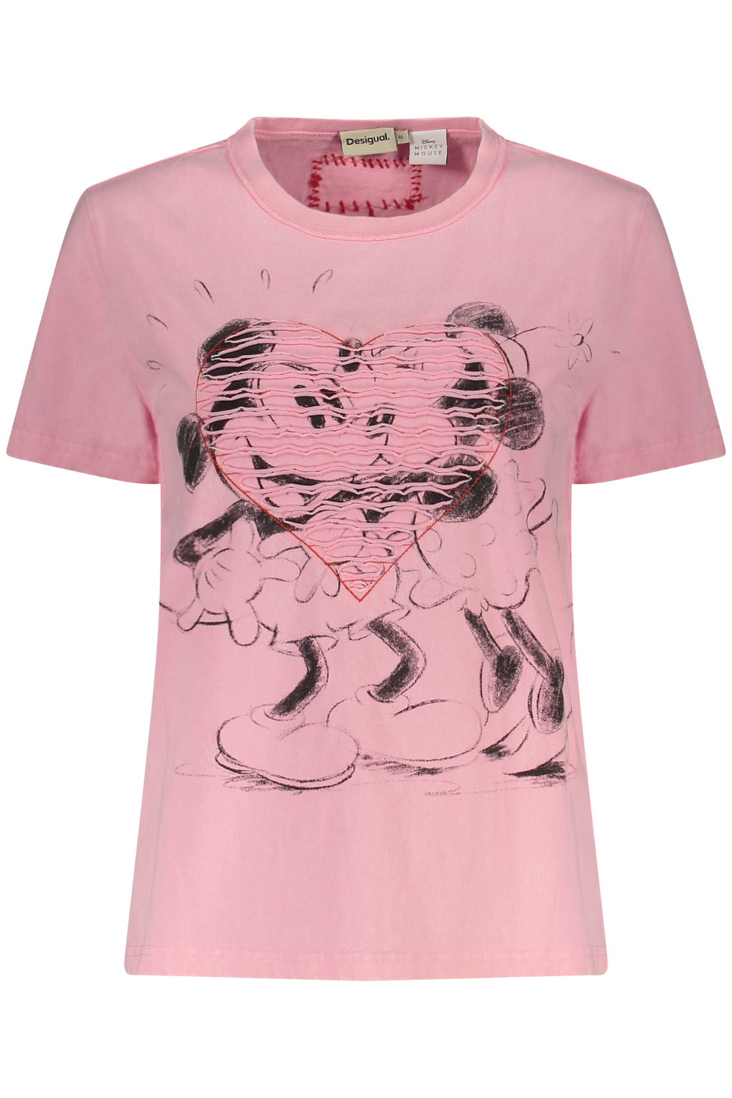 DESIGUAL Women T-Shirt - Pink