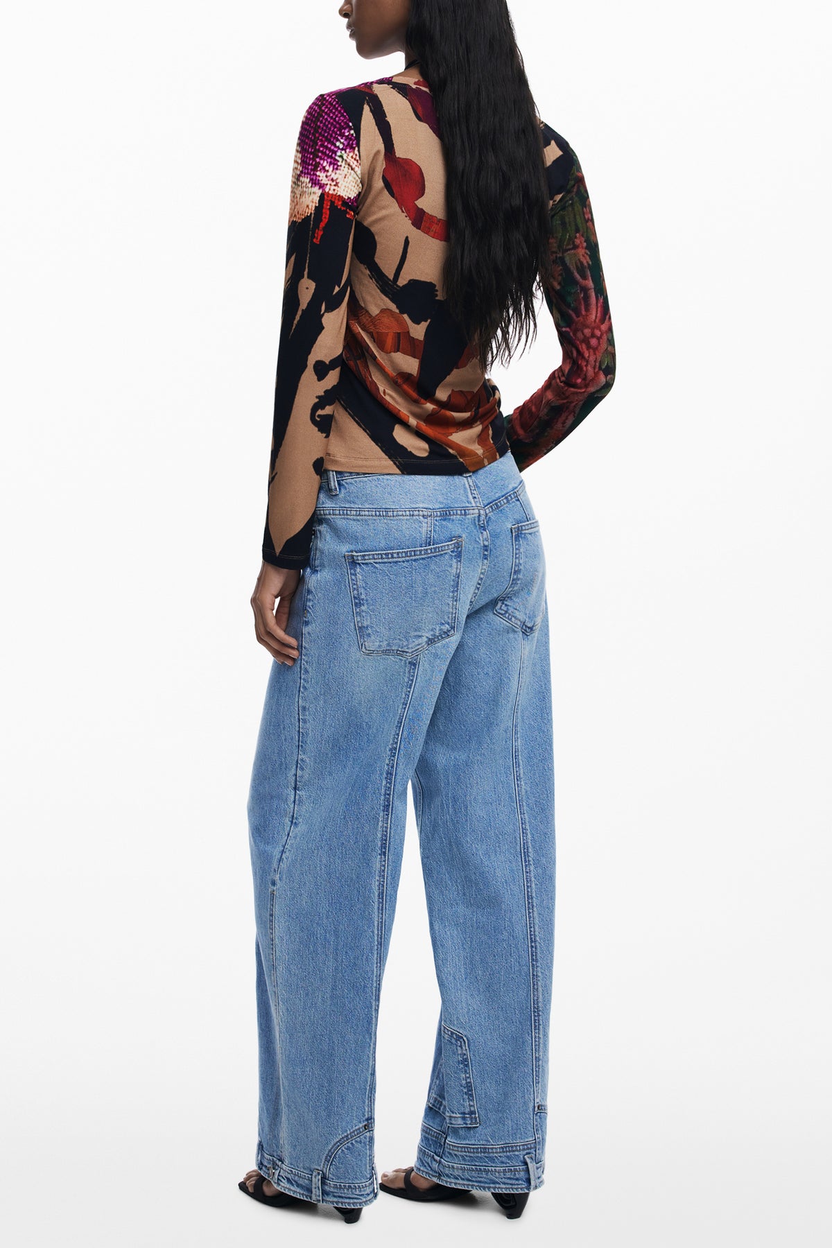 DESIGUAL Women T-Shirt - Brown