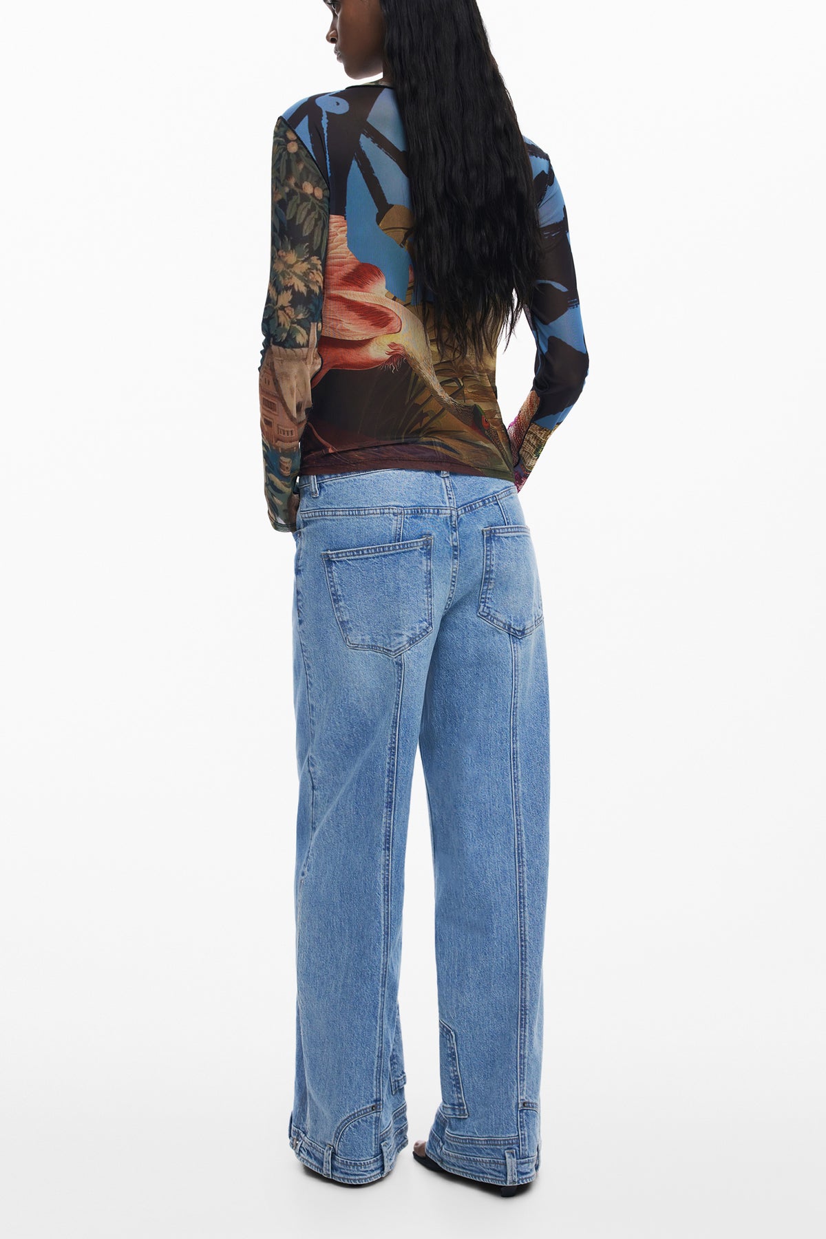 DESIGUAL Women T-Shirt - Black