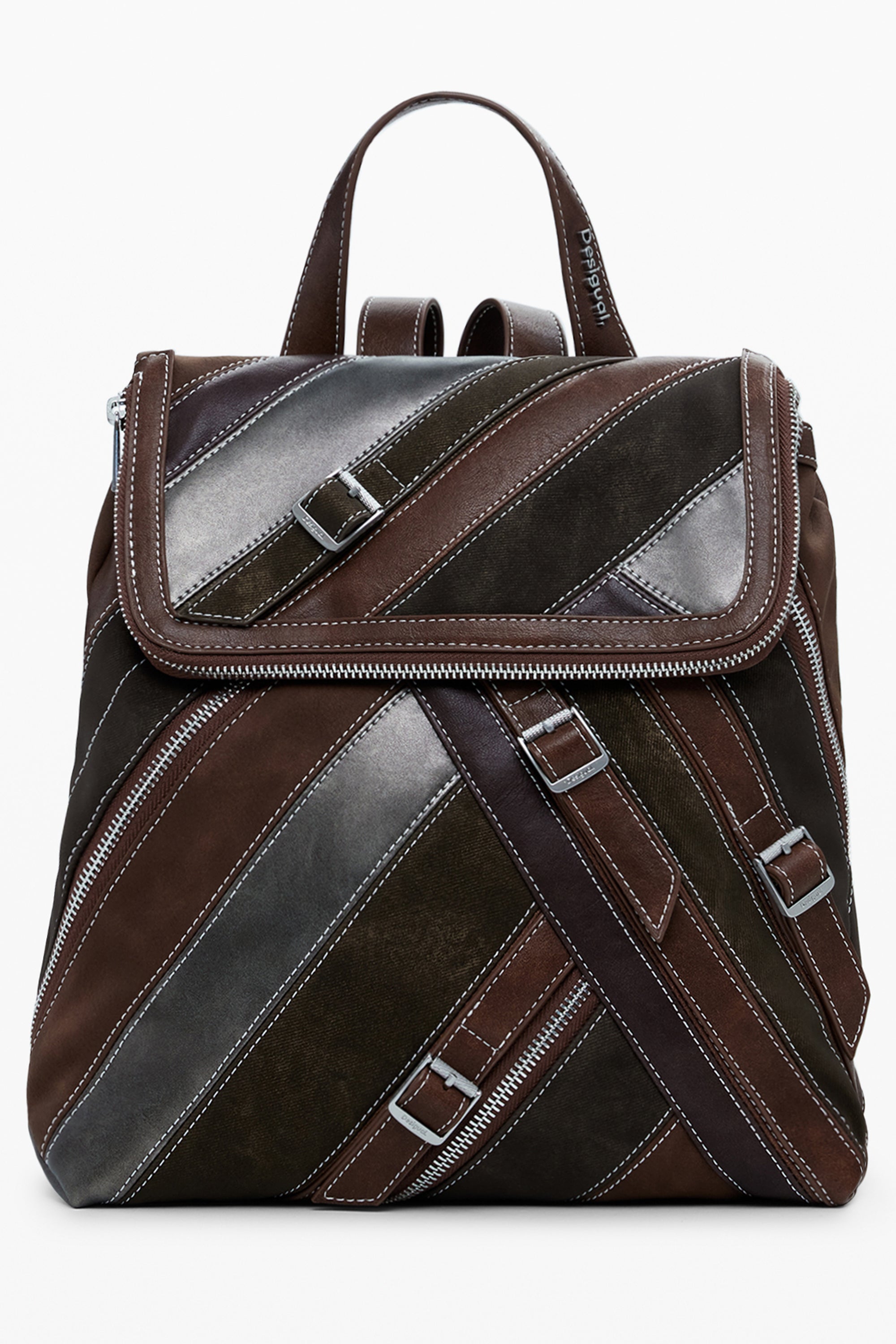 DESIGUAL Women Backpack - Brown