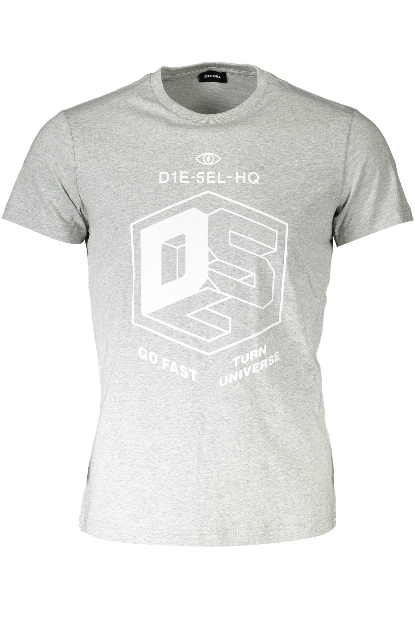 DIESEL Men T-Shirt - Grey