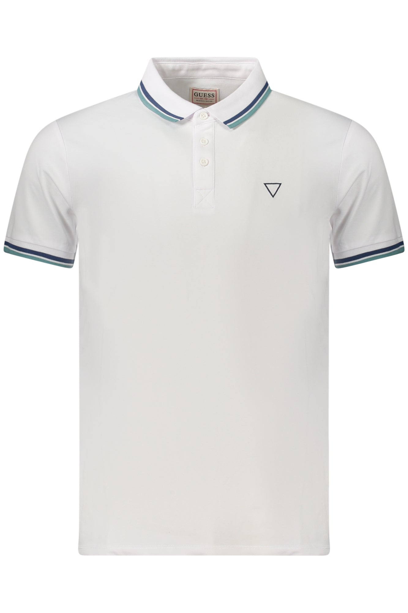 GUESS Men Polo Shirt - White