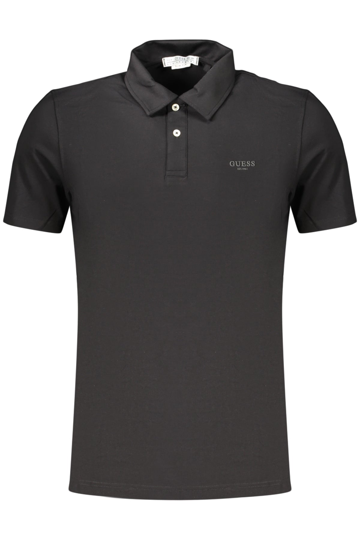 GUESS Men Polo Shirt - Black