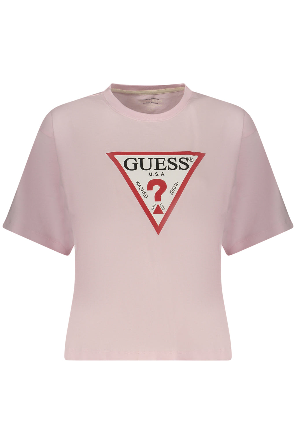 GUESS Women T-Shirt - Pink