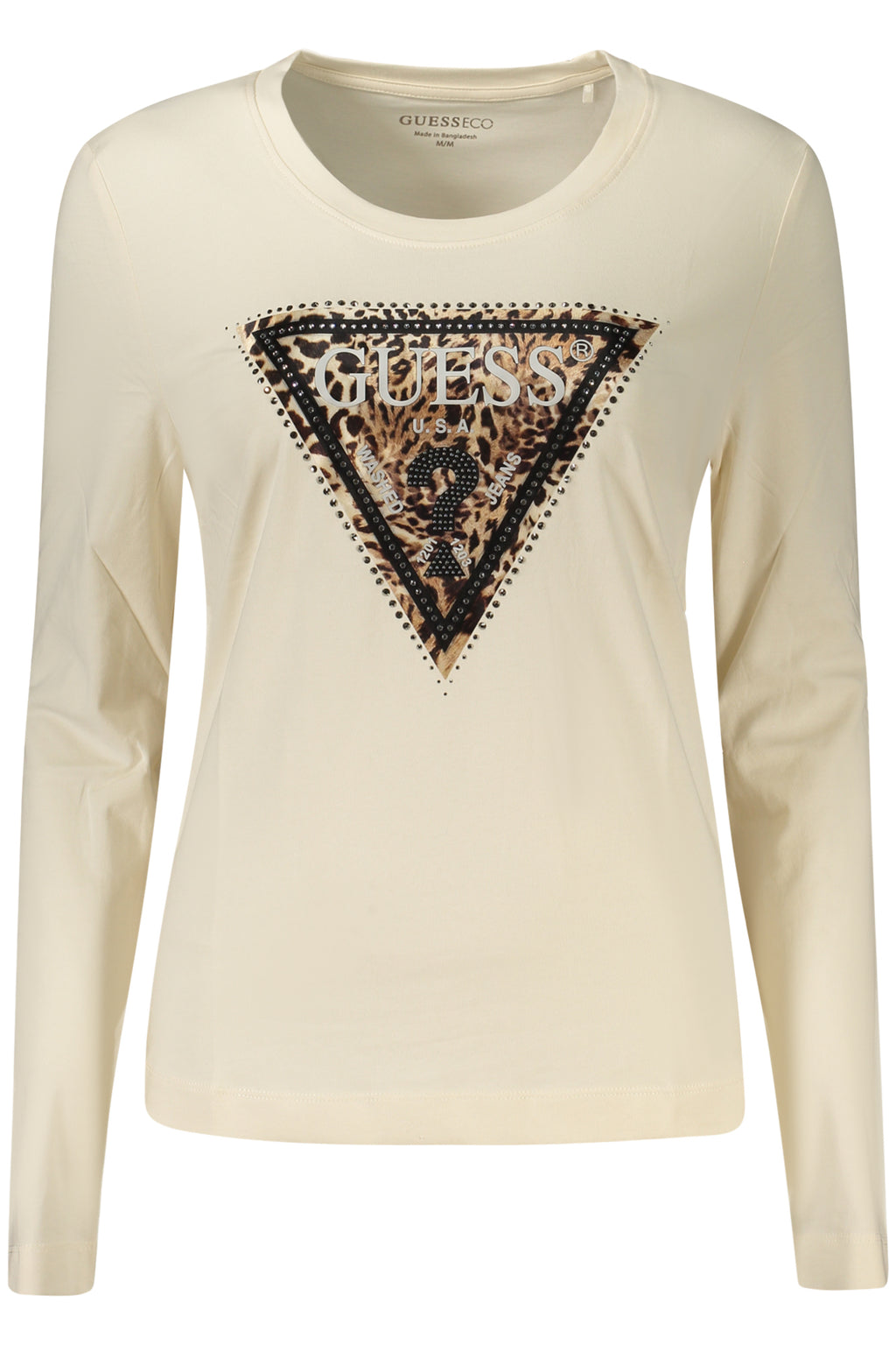 GUESS Women T-Shirt - Beige